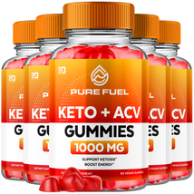 (5 Pack) Pure Fuel Keto ACV, Purefuel Keto Gummies Weight Loss (300 Gummies) - £103.75 GBP