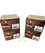 Gold Canyon Clear Polished Glass Square Votive Tealight Candle Holders 4... - $372.27 MXN