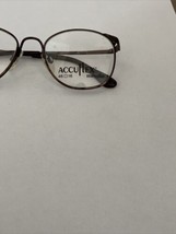NOS Round Marcolin Accuflex 111 Demi Brown Color Eyeglass Frames 46-16-120 - $30.00