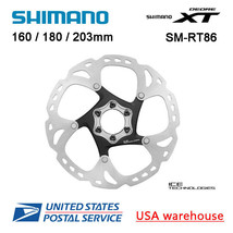Shimano XT Ice-Tech SM-RT86 6 Bolts Disc Brake Rotors 140/160/180/203mm RT-MT800 - £30.27 GBP+