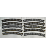 10 PC HO Curved track 9.5 inches long - $288.85 MXN