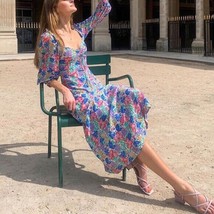 Faithfull The Brand Mathilde Jemima Floral Midi Dress ( 2 ) - £124.53 GBP