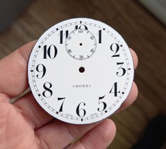 Nice Antique Doxa Enamel Dial for Large Goliath 8 days watch - $85.50