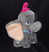 10&quot; Vintage Disney Baby Dumbo The Flying Elephant Stuffed Animal Plush Toy Lovey - £15.18 GBP