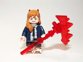 Power Chainsaw Man Horror Anime Building Minifigure Bricks US - £5.71 GBP