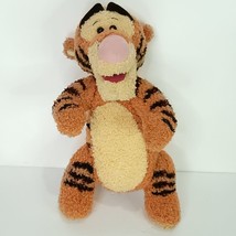 1998 Disney Winnie the Pooh Tigger 11" Talking Plush Stuffed Animal Doll Works - $19.34