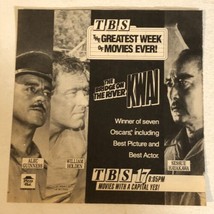 Bridge On The River Kwai Tv Guide Vintage Print Ad Alec Guinness William Tpa15 - £5.69 GBP