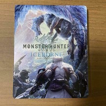 Monster Hunter World Iceborn Original Steel Book Playstation Ps Case Geo Limi... - £54.86 GBP
