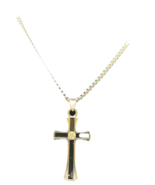 Fashion Jewlery Stainless Steel Chain with a Black Pendant - Chain is 13... - $161.23 MXN