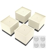2 Pack Adjustable Bed Furniture Risers,Elevation in Heights 1.6&quot; or 3.2&quot;... - $24.74
