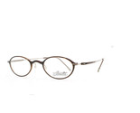 Silhouette TITAN DYNAMICS 2877 Brown Oval Titanium Eyeglasses 406053 44mm - £143.49 GBP