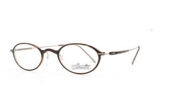 Silhouette TITAN DYNAMICS 2877 Brown Oval Titanium Eyeglasses 406053 44mm - £141.23 GBP