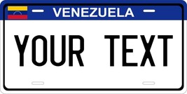 Venezuela Blue License Plate Personalized Car Auto Bike Motorcycle Custom - £8.78 GBP+