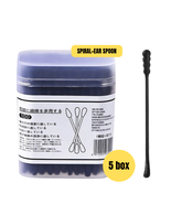 500 PCS Disposable Cotton Swab Buds Spiral Ear Cleaner – Black - $34.89