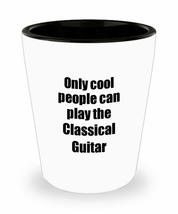 Classical Guitar Player Shot Glass Musician Funny Gift Idea For Liquor Lover Alc - £10.26 GBP