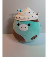 Squishmallows Ingeborg the Thin Mint Milkshake Cow 8&quot;  Food Hybrid Cross... - $16.30 CAD