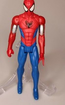 Marvel Titan Hero Series Web Warriors Armored SPIDER-MAN 12 Inch Action Figure - £6.99 GBP