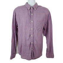Faherty Brand Long Sleeve Plaid Button Up Men&#39;s Shirt Size L - £38.75 GBP