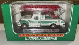 2007 Hess Miniature Rescue Truck - NEW IN BOX - £8.55 GBP