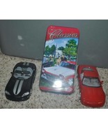 Diecast Cars &amp; Classic Collector Tin Chevy Corvette &amp; Dodge Viper Scale ... - £8.77 GBP