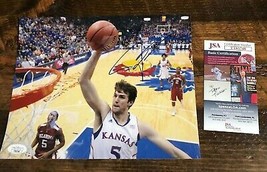 Jeff Withey Signed Kansas Jayhawks 8x10 Photo W/ JSA COA - £19.74 GBP