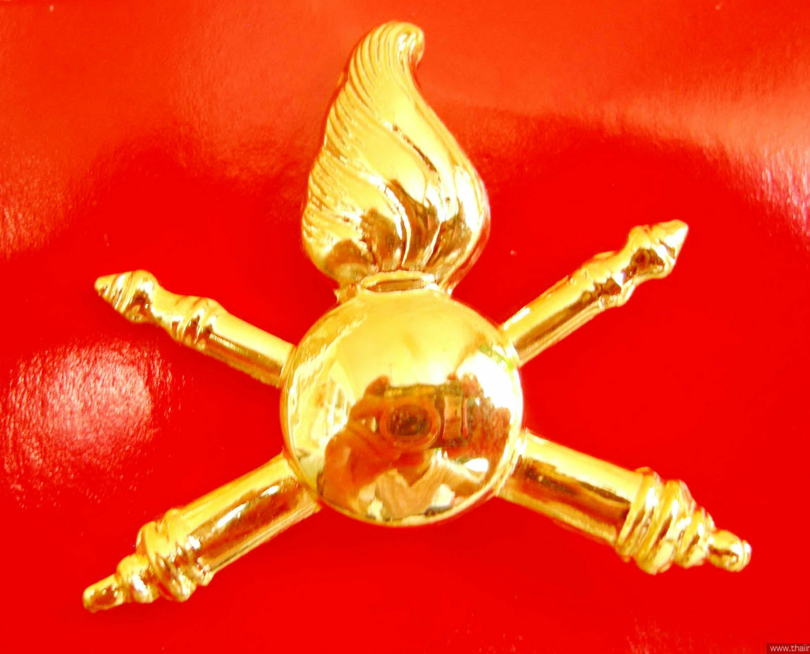 Artillery Unit, Thai army Artillery Battalion Soldier metal BADGE PIN Mi... - $7.70