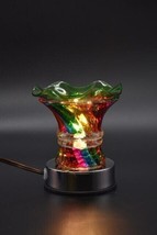 ELECTRIC rainbow Lamp Wax Tart / Scented Oil Warmer Burner Electric - $445.54 MXN
