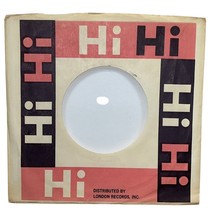 Hi London Record Company Sleeve 45 RPM Vinyl Bold Logo - £6.27 GBP