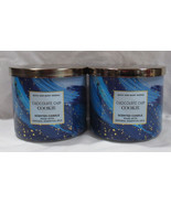 Bath &amp; Body Works 3-wick Scented Candle Lot Set of 2 CHOCOLATE CHIP COOKIE - $66.34