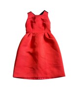 Kate Spade Red Back Bow Dress Open Back A-Line Shift Fit Size 0 Women&#39;s ... - $120.94