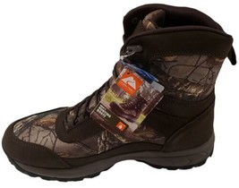 OZARK TRAIL Men&#39;s Camo Size 11.5 Terrain Hunting Boots Waterproof Laced Outdoor - £47.58 GBP