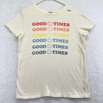 Disney Junk Food Womens T Shirt Size Small Good Times Mickey Mouse Rainbow - £11.62 GBP