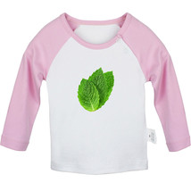 Nature Pattern Peppermint T shirt Newborn Baby T-shirts Infant Tops Graphic Tees - £8.03 GBP+