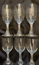 Martha Stewart Riverside Twisted Stem Wine Glasses (6) 7&quot; - $39.00