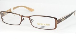 Brendel Titan 908720 60 Brown Eyeglasses Glasses Frame Nickel Free 52-18-135mm - $111.35