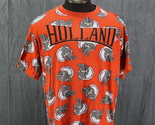 Vintage Graphic T-shirt - Holland Bulldog All Over Graphic - Men&#39;s Extra... - £39.05 GBP