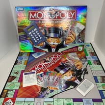 Parker Brothers MONOPOLY Electronic Banking Edition Board Game 2007 Comp... - $626.84 MXN
