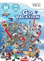 Go Vacation - Nintendo Wii [Exclusive Family Friendly Action Party Cars] NEW - £65.11 GBP
