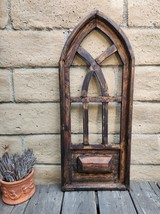 28&quot; H Remito Farmhouse Arch Wood, Rustic, Shabby Chic, Primitive - $29.83