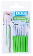 Ekulf PH Professional 0.8 mm Inter-dental Brush 18 pcs. Green Made in Sweden - £9.31 GBP