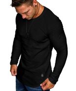 Comdecevis Men's Gym Workout Athletic Long Sleeve T-Shirt Black XL - €11,45 EUR Comdecevis Men's Gym Workout Athletic Long Sleeve T-Shirt Black XL - €11,45 EUR