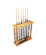 Rush Creek 6 Billard Cue Floor Rack Holder - $130.06 CAD