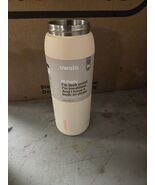 Owala 40oz FreeSip Stainless Steel Water Bottle No Lid! CREAM - $27.71