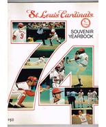 1974 MLB Detroit Tigers Yearbook Baseball Lou Brock Bob Gibson Joe Torre - $1,239.46 MXN