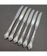 Set of 6 Oneida Knives KENNETT Square Distinction Deluxe STAINLESS STEEL... - $68.56 CAD