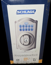 Schlage Touch Camelot Electronic Deadbolt Satin Nickel WORKS - $475.98 MXN