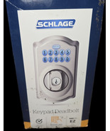 Schlage Touch Camelot Electronic Deadbolt Satin Nickel WORKS - $475.98 MXN