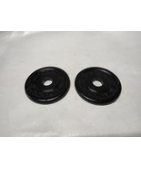Vintage Pair of Healthways Barbell Weight Plates 2 1/2 LBS Standard Cast... - $658.24 MXN
