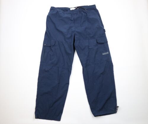 Primary image for Vintage Aeropostale Mens Large Faded Standard Issue Wide Leg Cargo Pants Blue