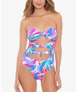 MSRP $40 Salt + Cove Juniors Tropical Breeze Knotted One-Piece Size XS - $27.41 CAD